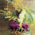 8 Marta - USSR postcard - 1971 - С праздником Восьмое Марта  - букет цветов.jpg