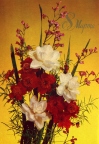 Праздничный букет цветов. 8 Марта 1980