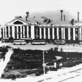 Soviet Tselinograd Railway station - Советский Целиноград -  Железнодорожный вокзал.jpg
