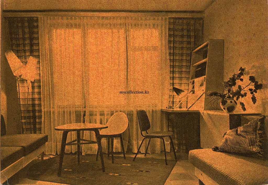 Vystavka Dostizheniy Narodnogo Khozyaystva - Interior of the Room with Small Furniture - 1961.jpg