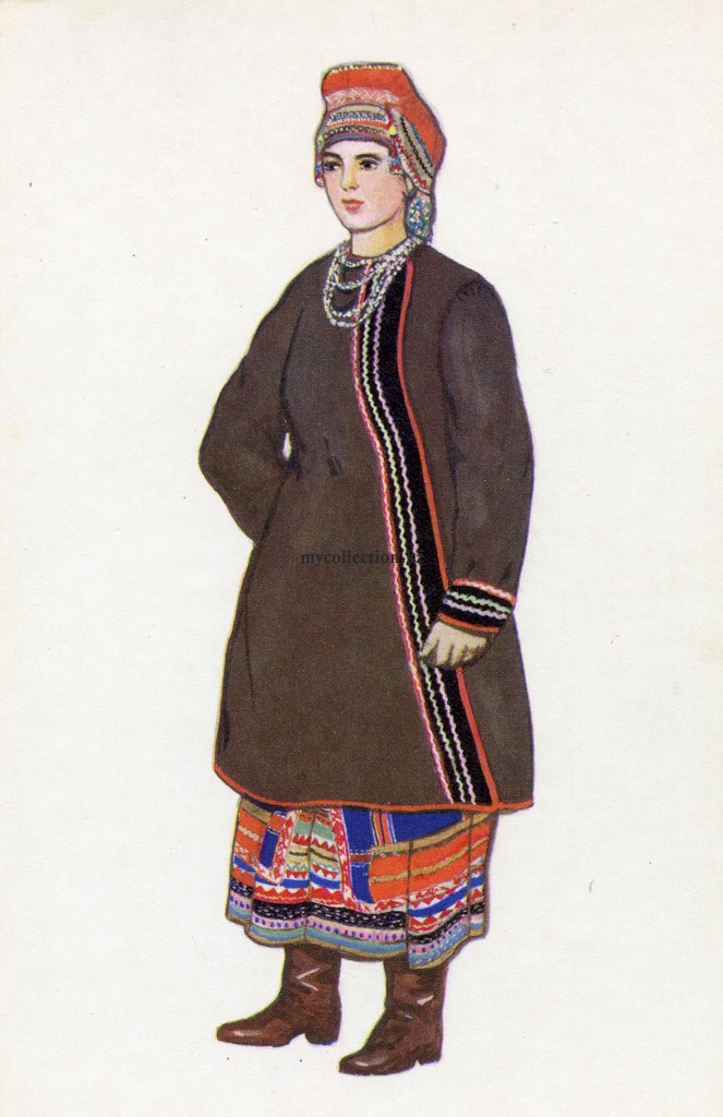 Женский костюм Калужской губернии - Woman clothes Kaluga Province.jpg