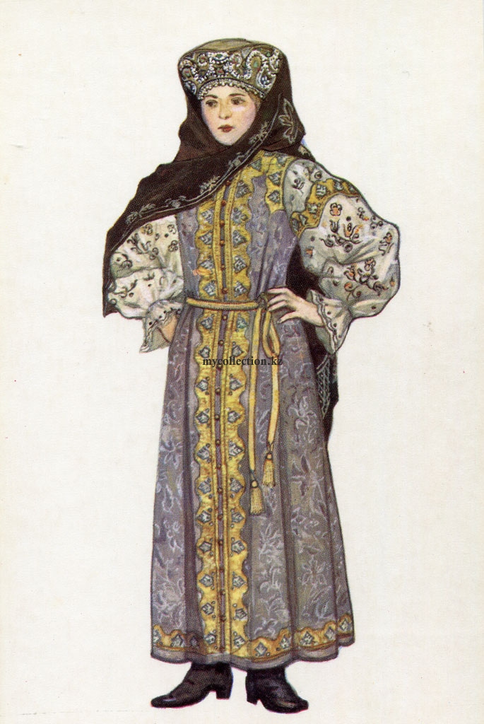 Народный Костюм уральской казачки - Clothes of Cossack-woman, the Urals .jpg