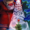 Дед Мороз и волшебный свет