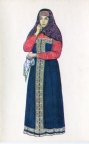 Woman clothes, Yaroslavl Province